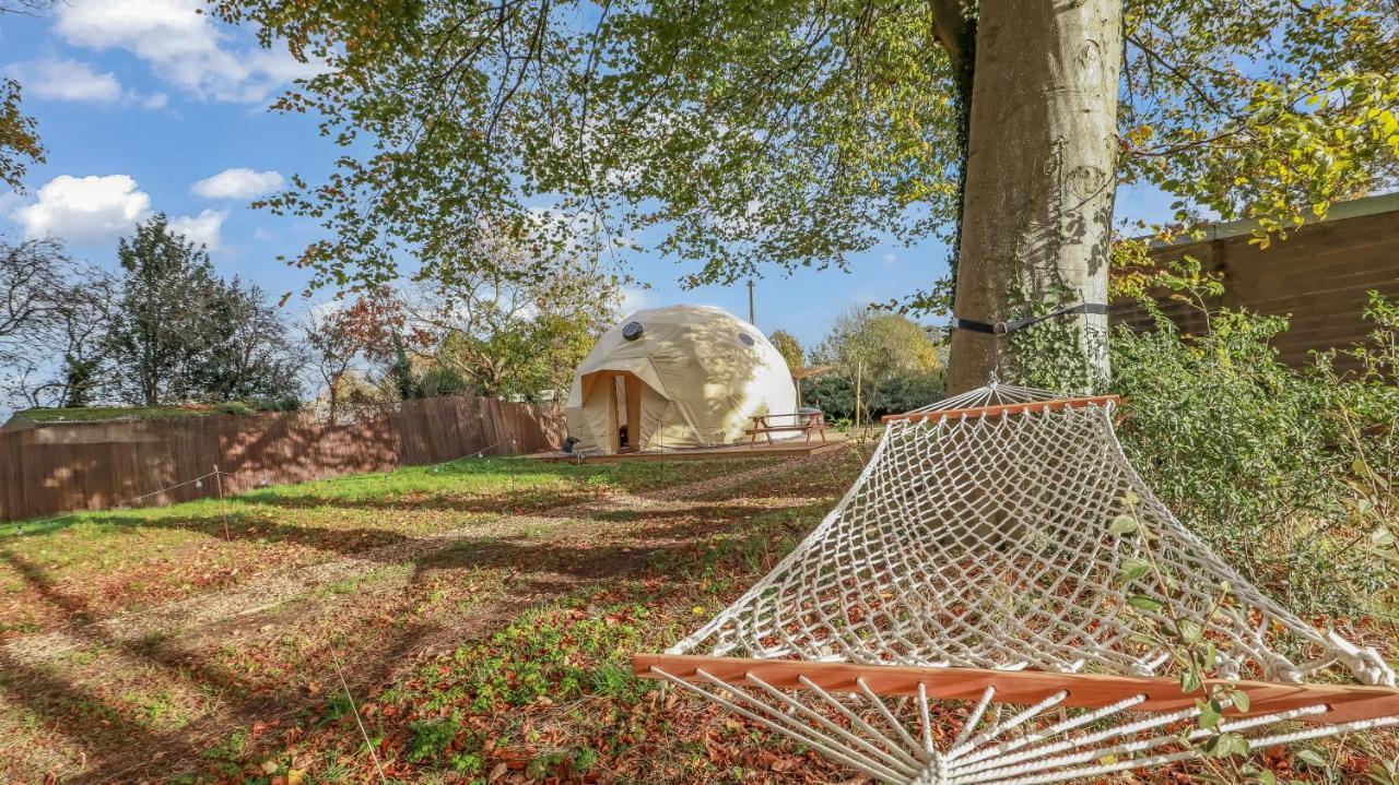 Luxury Dome With Private Wood-Fired Hot Tub Hotel Oxford Bagian luar foto